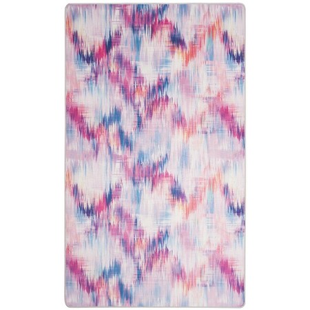 Safavieh 4 x 6 ft. Daytona Power Loomed Rug, Small Rectangle - Ivory and Pink DAY119V-4